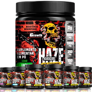 Pré-treino Growth Haze Hardcore 300g - Growth Supplements - Original