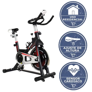 Bicicleta Ergométrica Vertical Spinning Kikos Profissional e Residencial F5i com Monitor em Oferta na Shopee