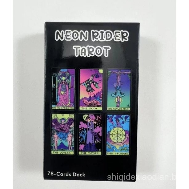 10.3*6cm Neo Rider Tarot Deck 78 Colorido Tarot Cartões para Iniciantes ...