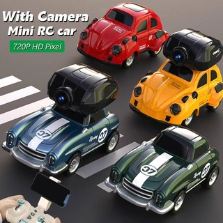 MINI RC Carro De Corrida Brinquedo Câmera Transmissão Em Tempo Real 2.4G Controle Remoto Deriva FPV Crianças Natal Prese