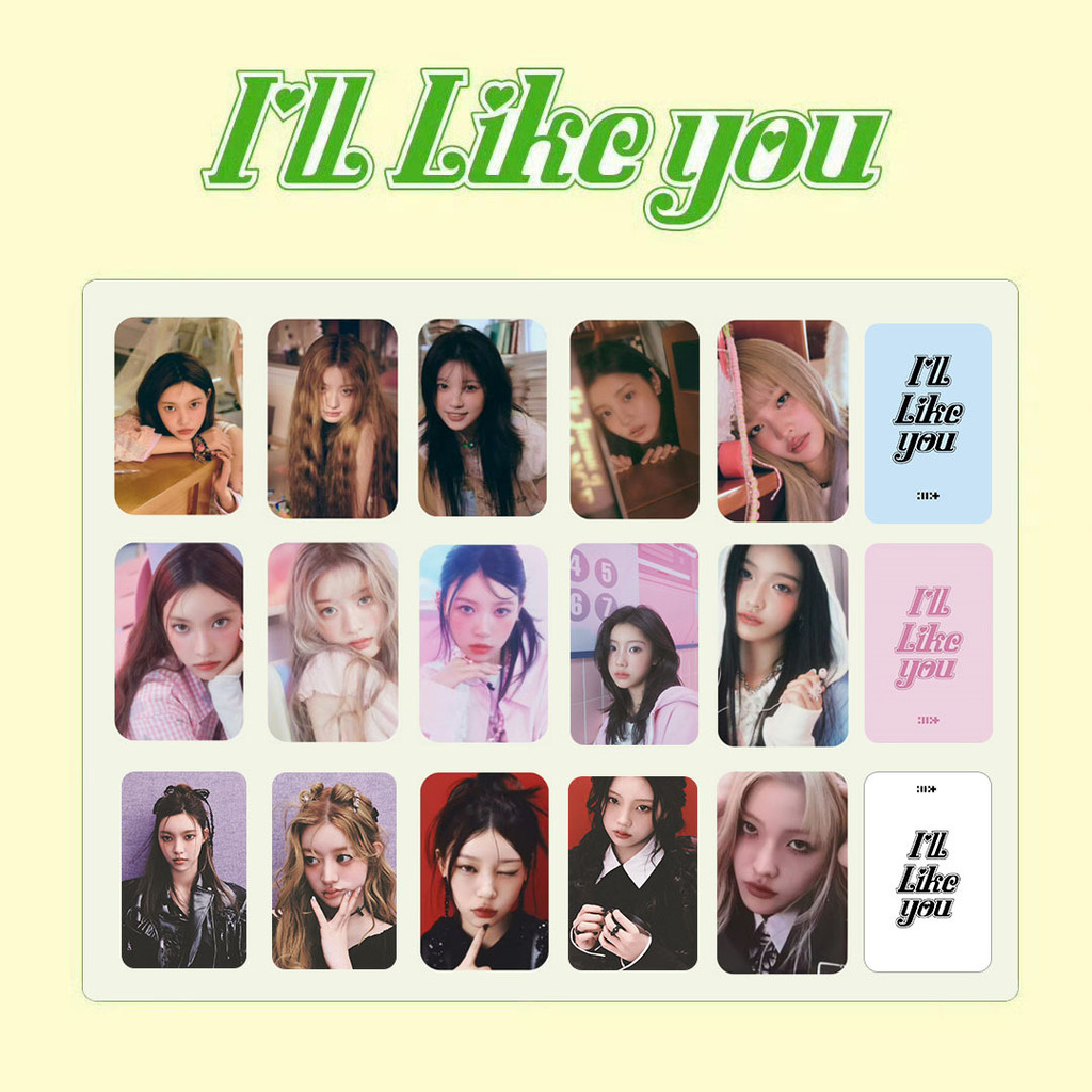5-7pcs ILLIT Eu Lingll LIKE YOU Lomo Cards 2o min Álbum BETWEET