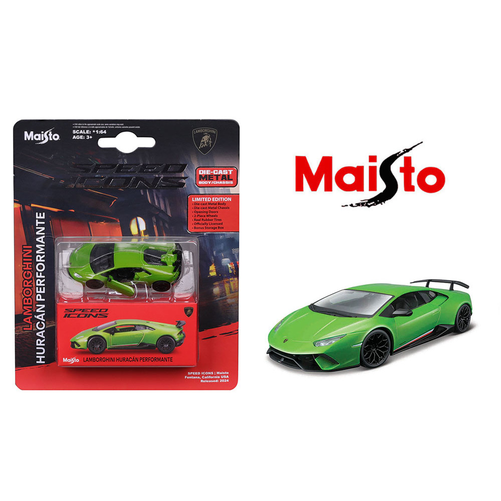 1/64 MAISTO - SPEED ICONS - LAMBORGHINI HURACÁN HIGHT PERFORMANCE
