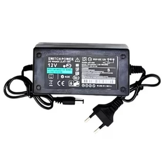 Fonte De Alimentação 12v Para Mangueira/fita Led Plug P4 em Oferta na Shopee