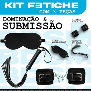 KITS BDSM COM ACESSÓRIOS QUE ELEVAM A EXPERIÊNCIA SEXUAL COM CHARME E DOMINAÇÃO