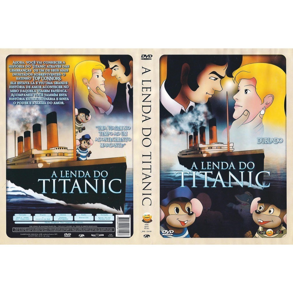 Dvd A Lenda do Titanic | Shopee Brasil