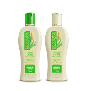 Kit Cachos Shampoo e Condicionador Bio Extratus - 250mL