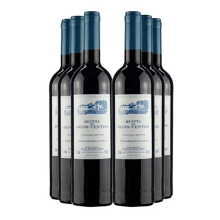 VINHO PORTUGUES QUINTA DE BONS VENTOS 750ML TINTO CX COM 6
