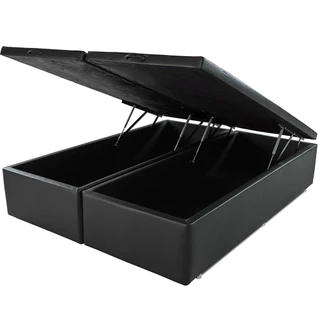 Box Baú King 193x203cm Bipartido BF Colchões