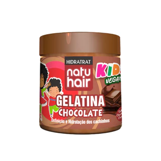 Gelatina Natuhair Hidratrat Chocolate - kids Vegano 500g