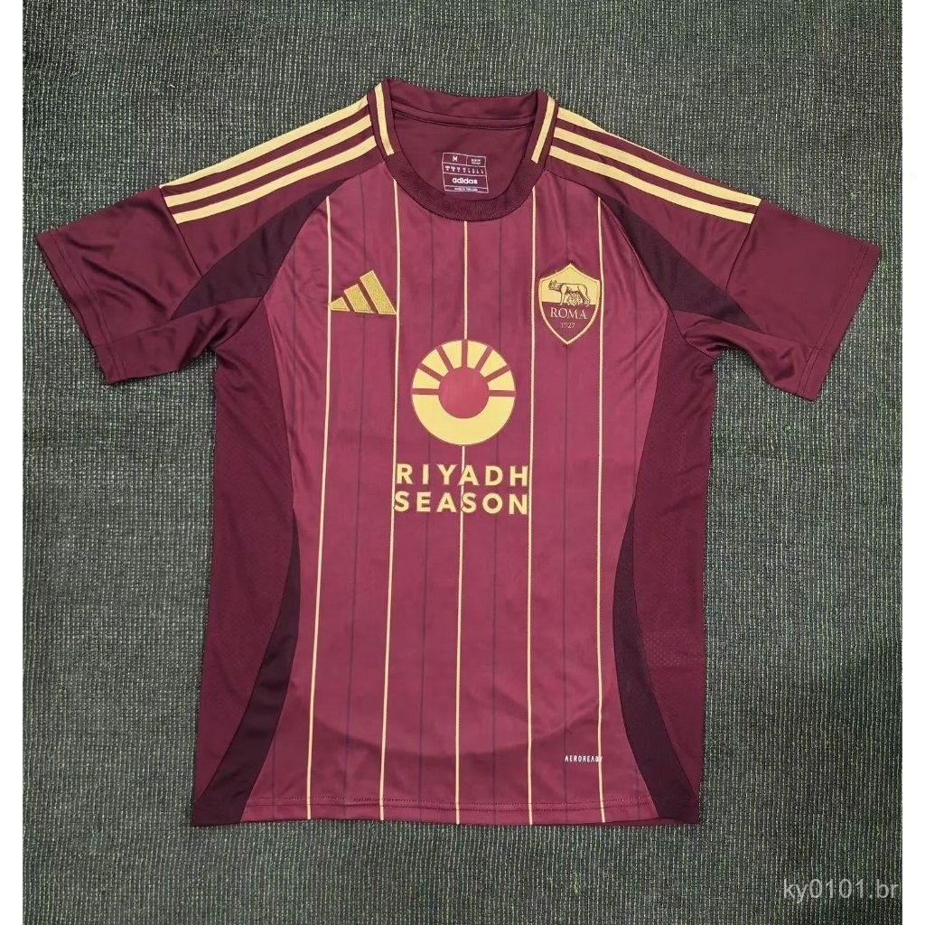 Soccer Jersey 2024 25 Roma 24/25 versão Início s m l xl xxl