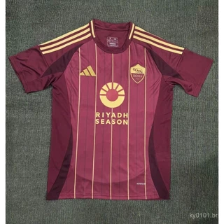 Soccer Jersey 2024 25 Roma 24/25 versão Início s m l xl xxl