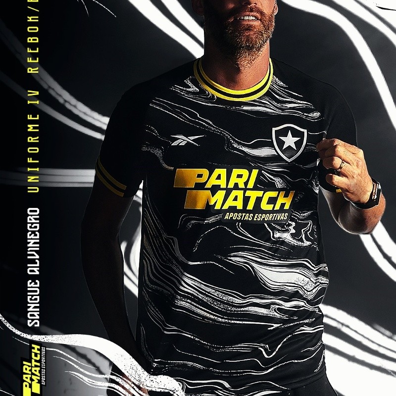 Masculinal Camisa Botafogo IV para a temporada 2024/25 Camisa de Futebol