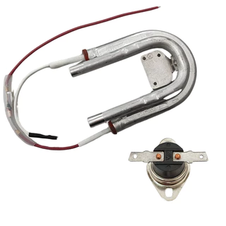 RESISTENCIA C/ FUSIVEL + TERMOSTATO 127V 800W P/ CAFETEIRA 
