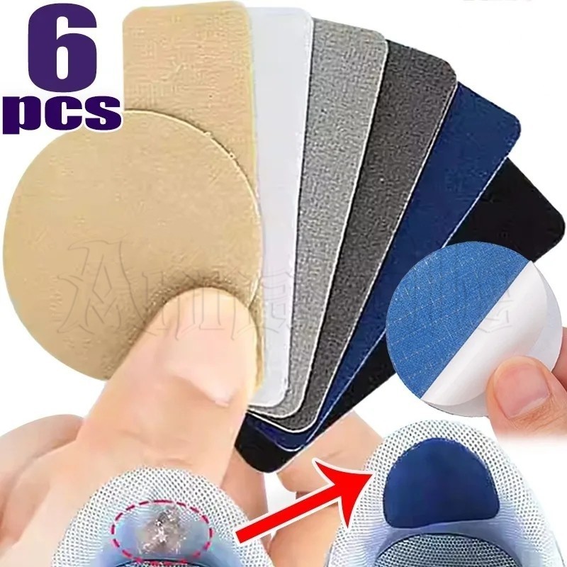 6 Unidades/Conjunto Patches Para Calçados Esportivos-Adesivo Orifício ...