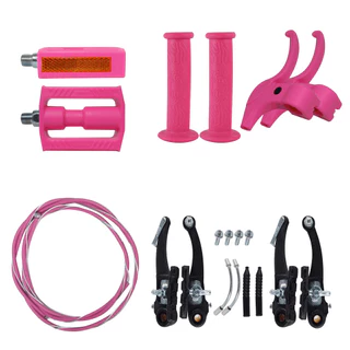 Kit Freio V-brake + Pedal E Acessórios Bicicleta Aro 16