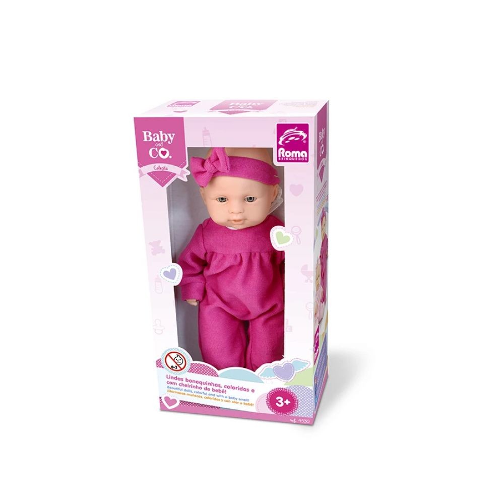 Boneca Baby Roma Co Vinil 4530 | Shopee Brasil