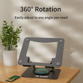 360 ° Suporte Giratório Para Laptop Tablet De Mesa Dobrável