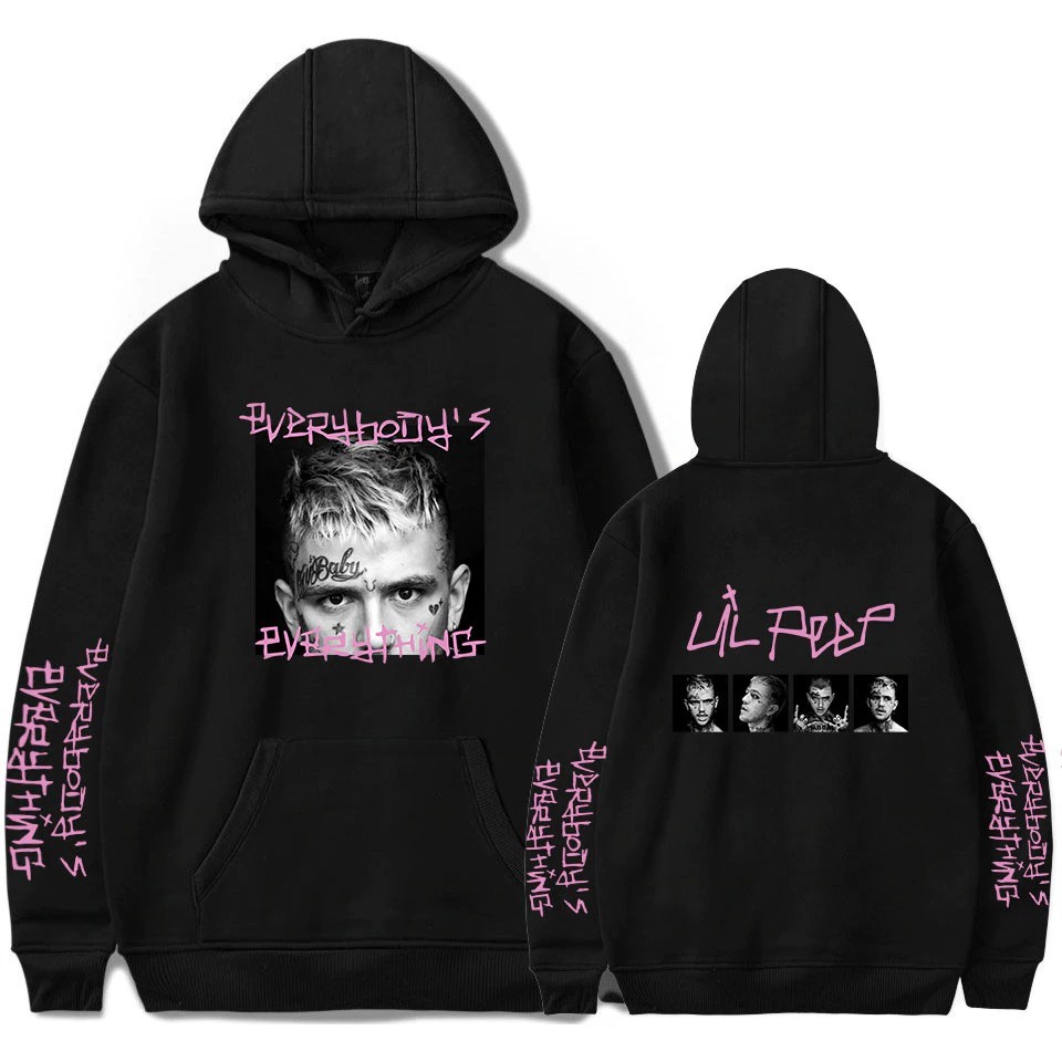 Moletom Canguru Blusa Lil Peep Hoodies Rap Hip Hop Musica Style Rapper ...