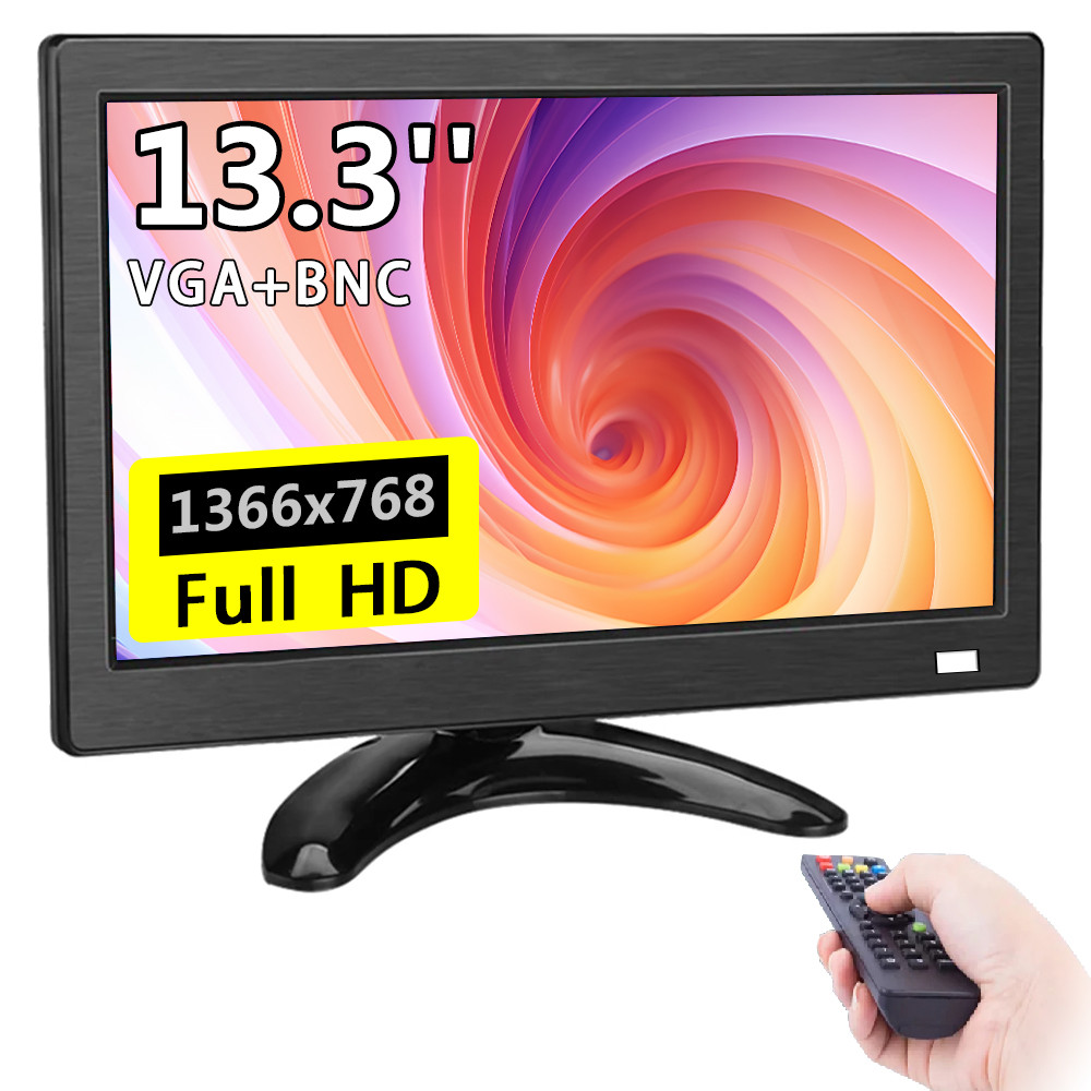 Monitor Portátil 13.3 Polegada 1366x768 Painel TFT Display LCD De ...