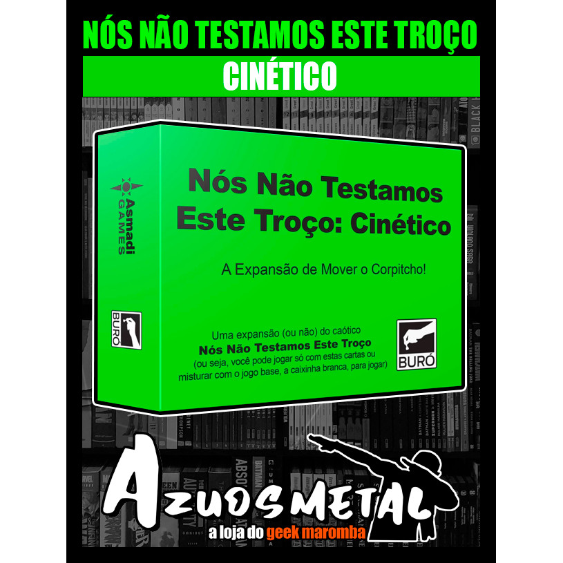 Nós Não Testamos Este Troço: Cinético - Jogo de Cartas [Buró] | Shopee ...