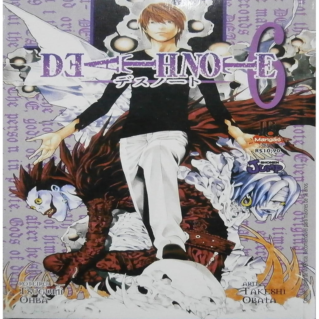 Death Note Volume 06 - Trocas autor Tsugumi Ohba / Takeshi Obata ...