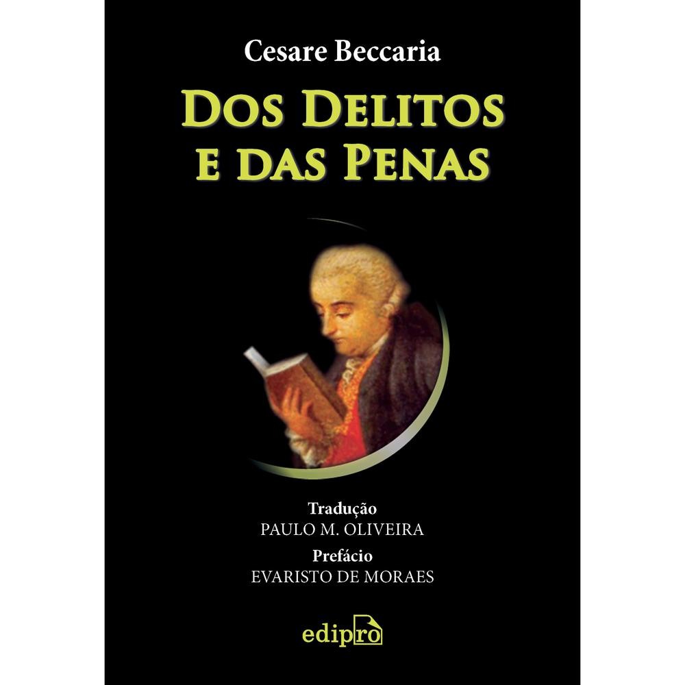 Livro Dos Delitos e das Penas | Shopee Brasil