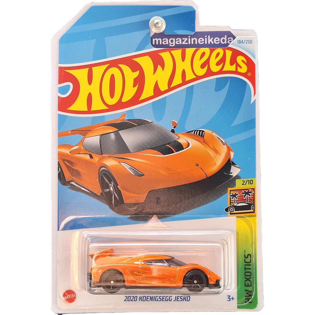 Carro Hot Wheels 2020 KOENIGSEGG JESKO HTF07 Laranja HW EXOTICS