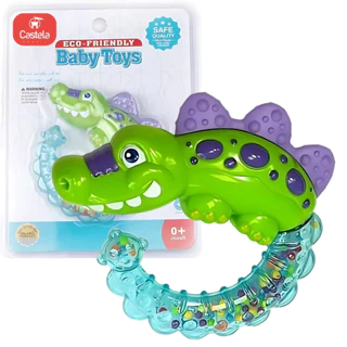 Baby Toys Chocalho Mordedor Jacaré CBS0359 - Castela