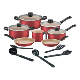 Jogo De Panelas Tramontina Turim 12 Peças Antiaderente com Utensílios de cozinha