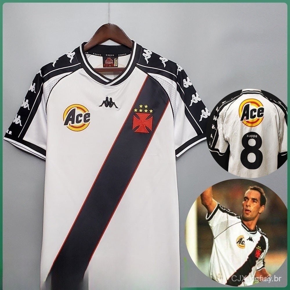 Retro sweater Vasco 2000 Home Away Romário Football 0NVR IUXU