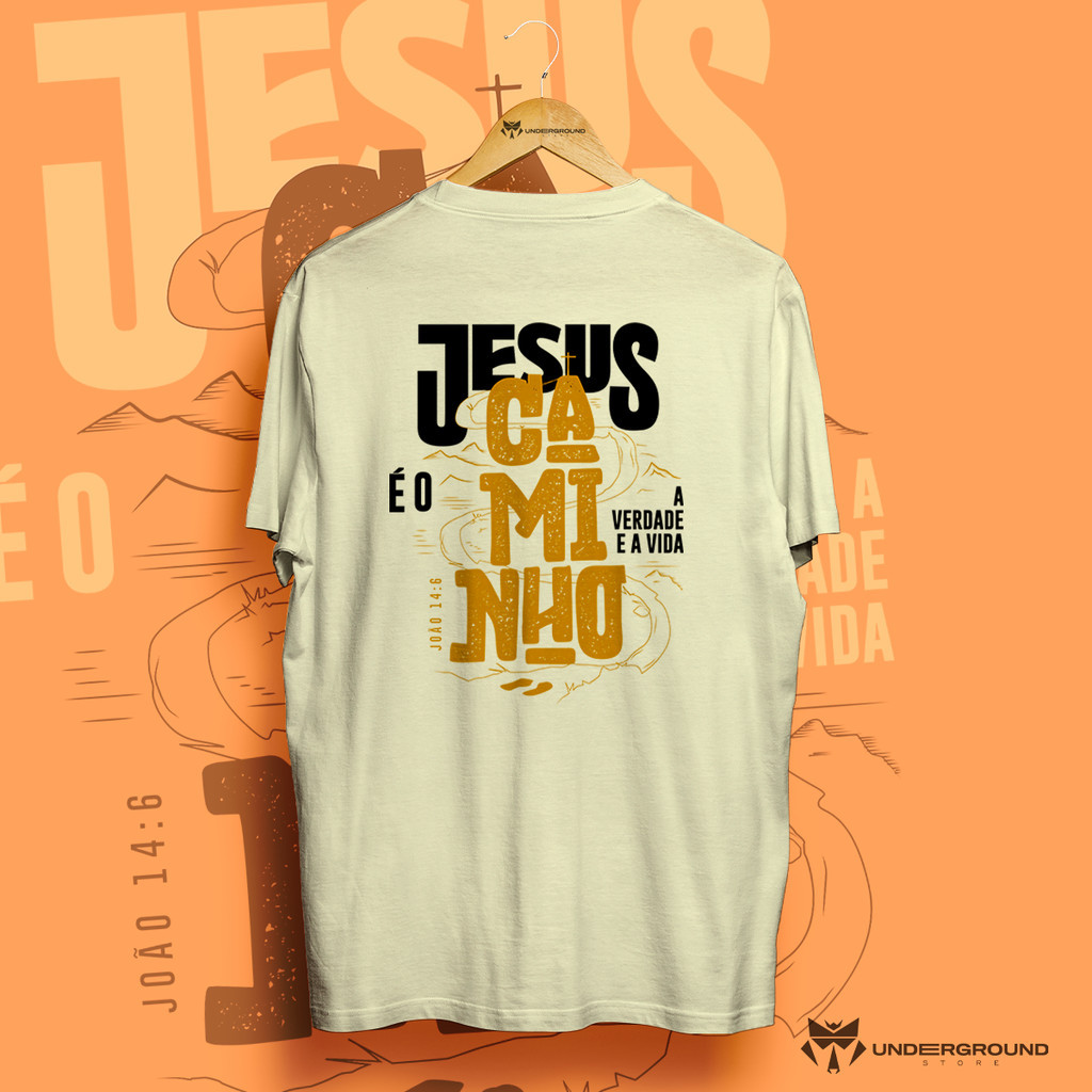 Camiseta Cristã Camisa Masculina e Feminina Streetwear Jesus è o ...