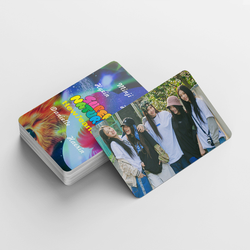 KPOP 92 Unidades/Caixa NEWJEANS Photocards SUPER NATURAL LOMO