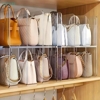 QUTI À Prova De Divisor De Armazenamento De Bolsa Transparente Acabamento De Armário Rack Suporte Organizador De Livros em Oferta na Shopee
