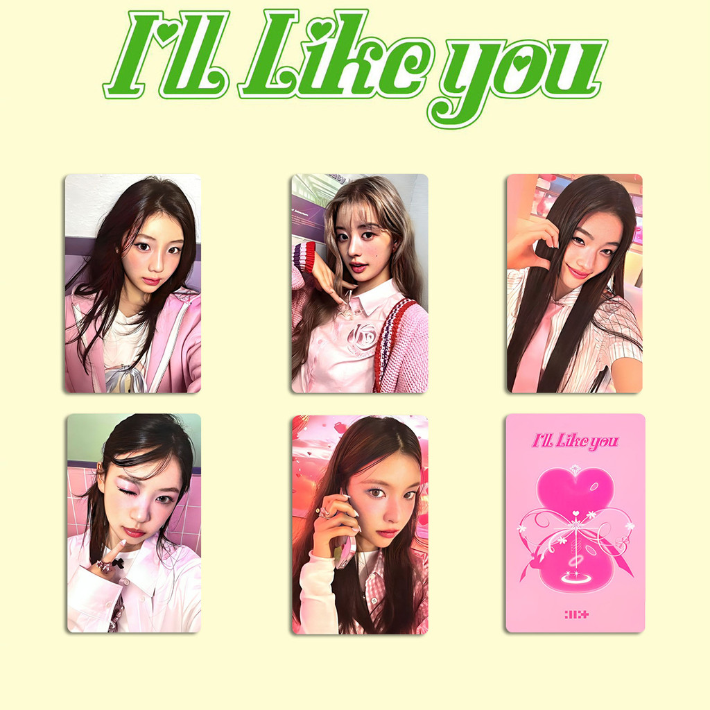 5-7pcs ILLIT Eu Lingll LIKE YOU Lomo Cards 2o min Álbum BETWEET
