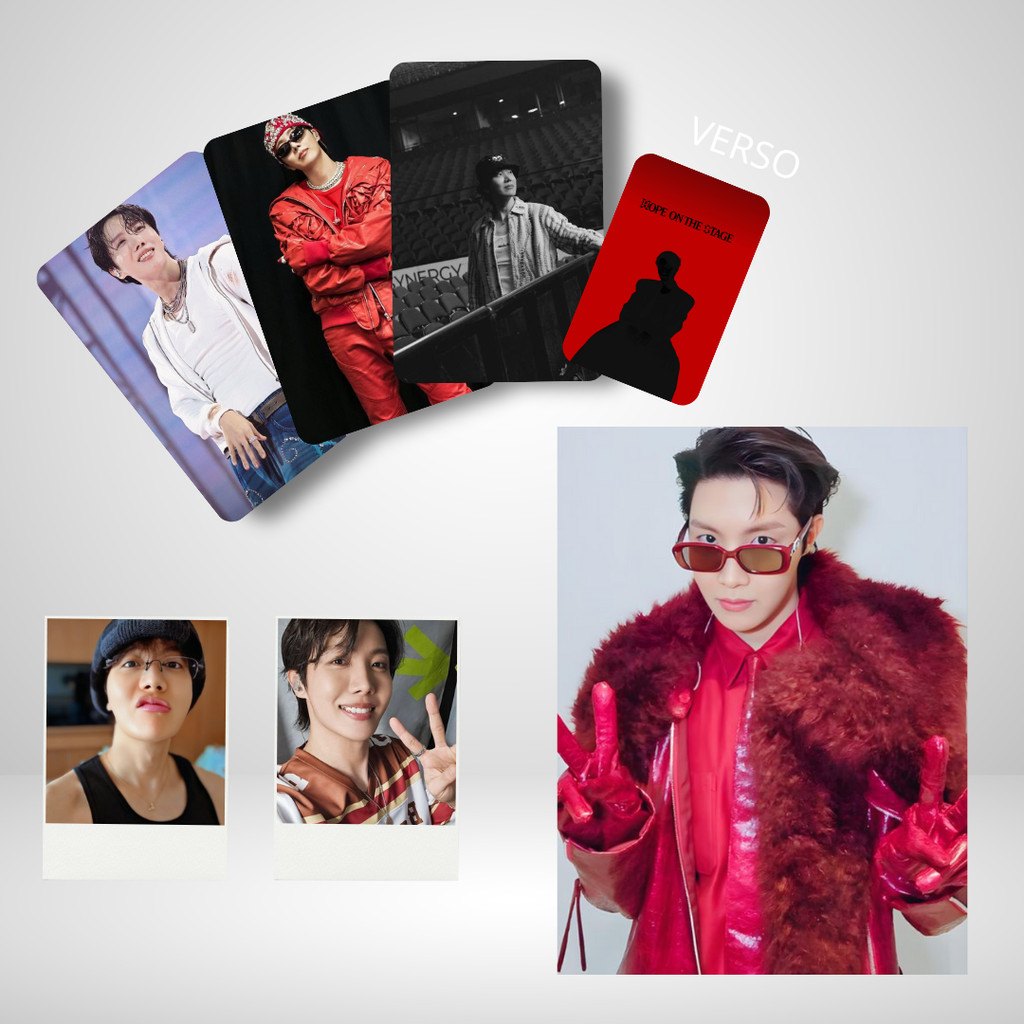 KIT Hope On The Stage J-hope BTS Foto Mini foto retro | Shopee Brasil