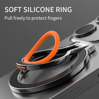Suporte Magnético De Anel De Dedo Para Celular Magsafe Forte De Rotação De 360 Graus