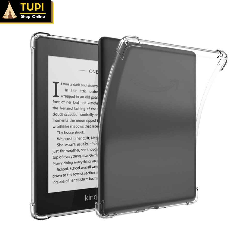 Capa Transparente Kindle Paperwhite 12/2024 + Película Protetora