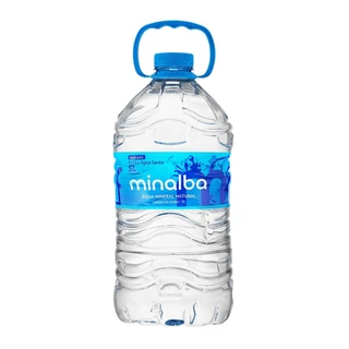 ÁGUA MINERAL MINALBA SEM GÁS 5L