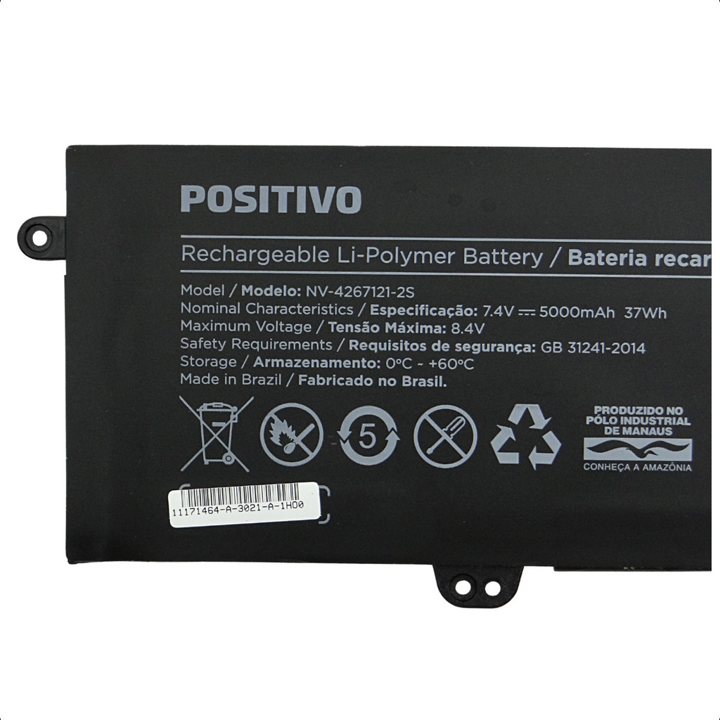 Bateria Para Notebook Positivo Motion C4128g-15 U4266122p-2s