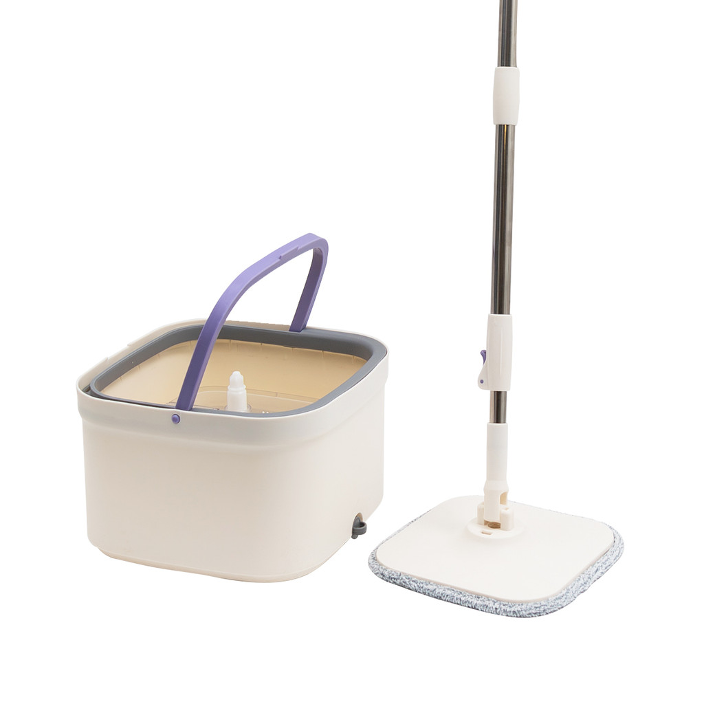 mop giratorio duas aguas com balde e esfregão - Simplo