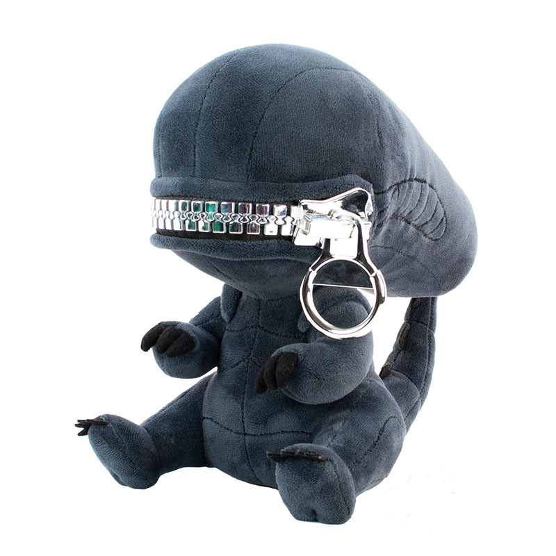 Alienígena Xenomorph Em Forma De Zíper Boca Boneca De Pelúcia Kawaii Travesseiros Brinquedos Decoração Dos Desenhos Anim