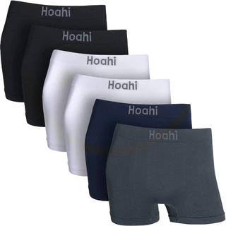Kit 6 Cuecas Boxer Masculina Poliamida Premium Adulto Original Hoahi