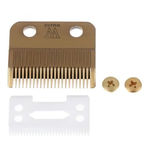 Lamina Wmark W4 Taper Profissional Aço Maquina Cerâmica Gold