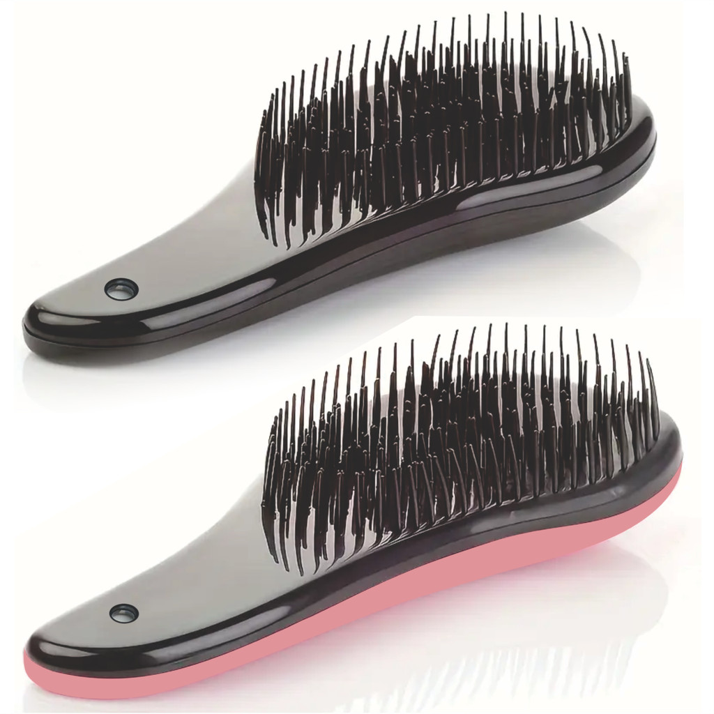 ESCOVA MÁGICA ANT FRIZZ DESEMBARAÇADORA DE CACHOS AFRO BLACK UNISEX