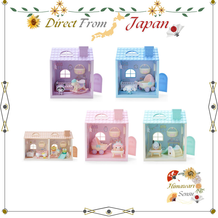 Sanrio Dollhouse Kuromi Cinnamoroll My Melody Pochacco Personagens