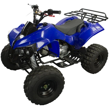 Quadriciclo Atv 125cc Gasolina P Elétrica com Ré 0 km Freio a Disco 4T - TATV125 - Azul
