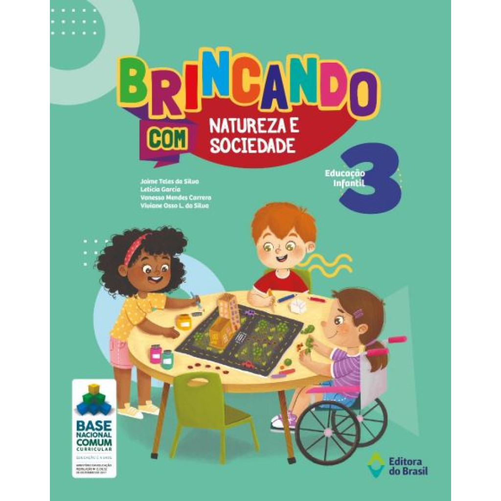 Brincando com natureza e sociedade - Educação infantil - 3 | Shopee Brasil