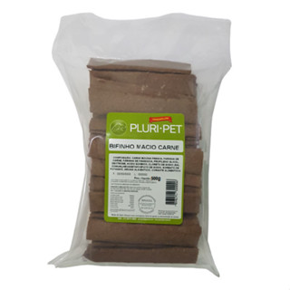 Bifinho Macio  - PLURI-PET - Sabor Carne Defumada - 500g em Oferta na Shopee