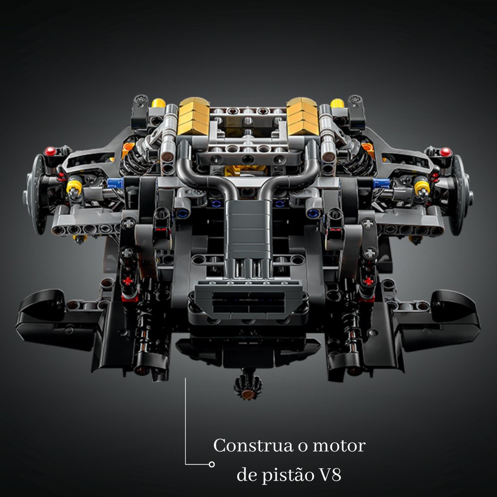 Lego Technic Carro McLaren P1 3893 Peças - 42172 | Shopee Brasil