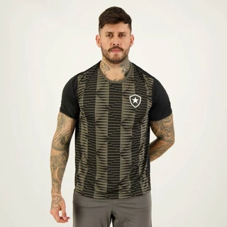Camisa Botafogo Stripes Preta